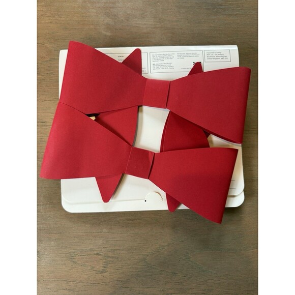 IKEA Tree Ornaments Red Bows Set of 8 Vinterfint 806.046.14 NEW 2025 - Picture 5 of 7